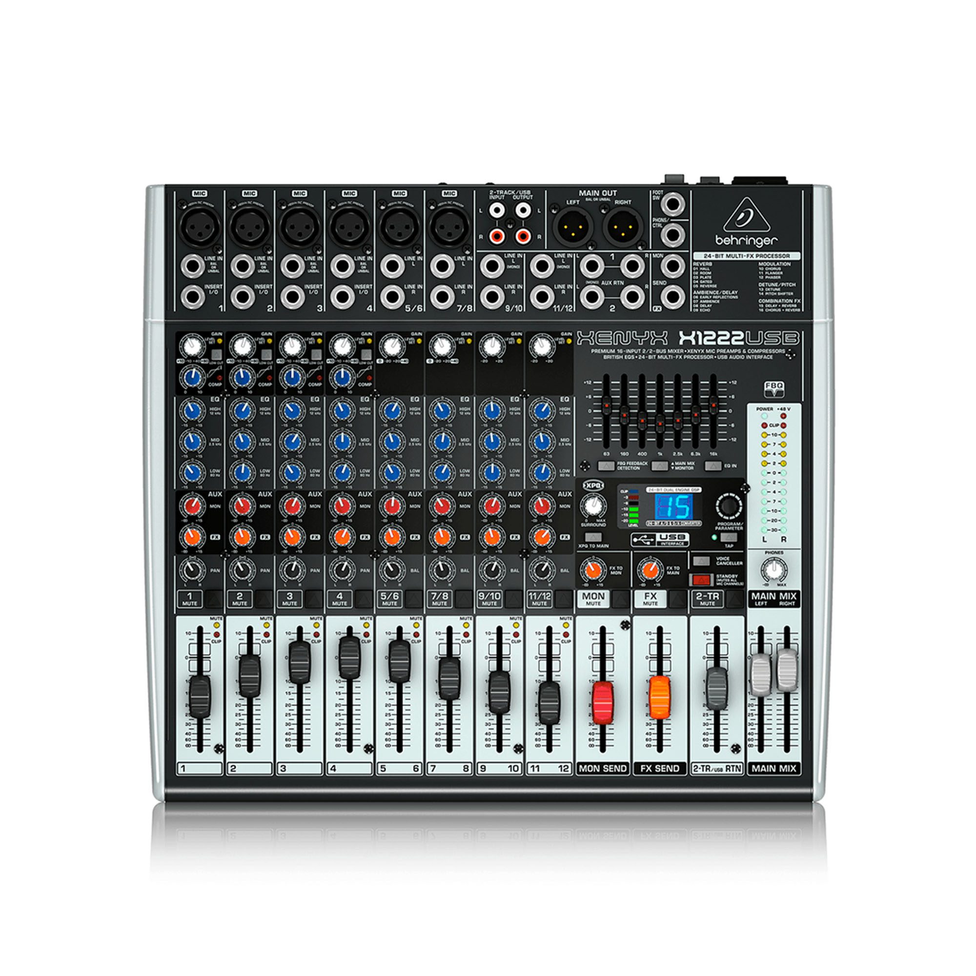 CONSOLA BEHRINGER XENYX X1222USB
