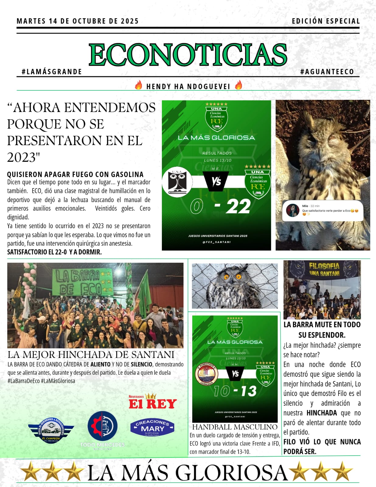 Flyer ECONOTICIAS 14/10